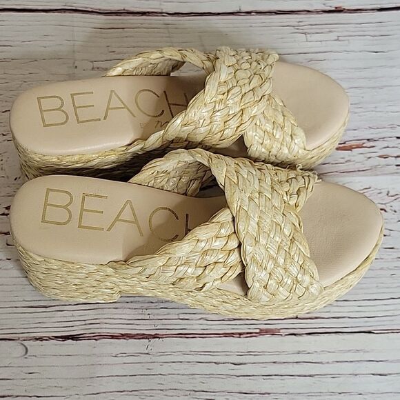 MATISSE Walk the Pier Natural Jute Sandal Size 7 - Picture 6 of 8